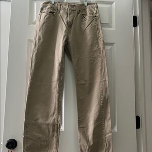 Levi’s Classic Straight-Leg Khaki Pants